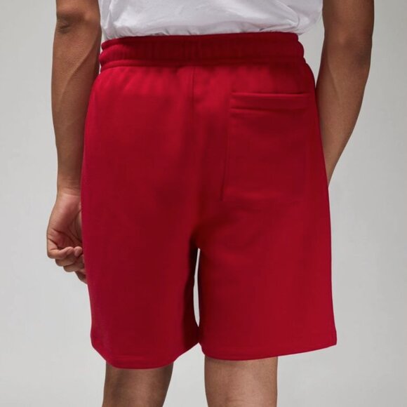 Jordan Essentials Mens 7" Fleece Shorts Training Gym Basketball Red XL - Picture 5 of 9